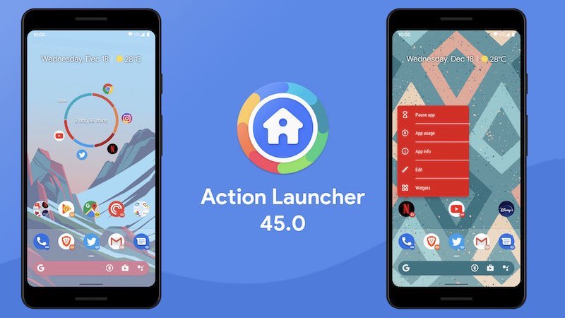 Ứng dụng Action Launcher